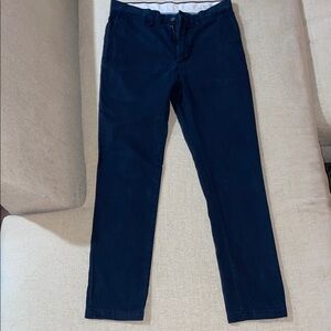 Men’s Polo Ralph Lauren Dark Blue Chinos Size 30x32 Slim Fit 100% Cotton